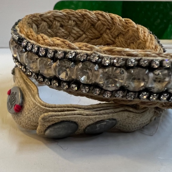 2-Juicy Couture Wrap Rhinestone Bracelets - Picture 14 of 15